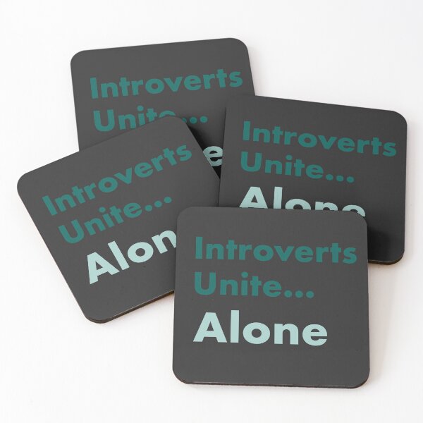 Item preview, Introverts unite... alone designed and sold by Shus-arts.