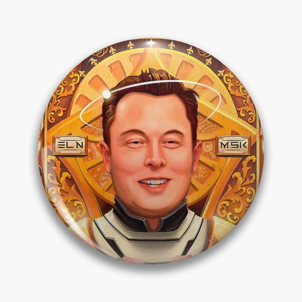 Item preview, Spacex Elon Musk icon designed and sold by CyberLable.