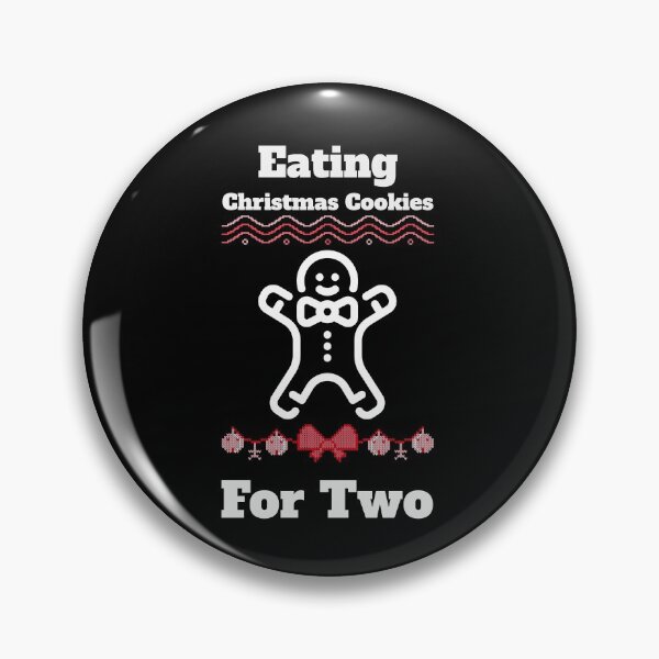 Item preview, Eating Christmas Cookies for Two designed and sold by Lolas-Creations.