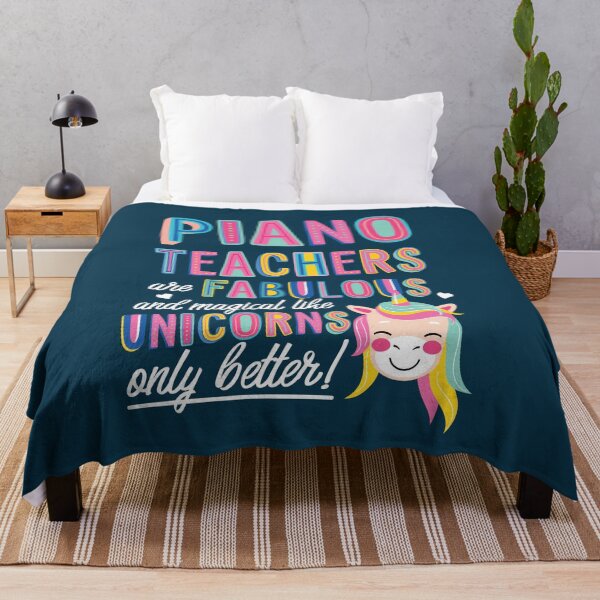 Item preview, Piano Teachers are like Unicorns Gift Idea designed and sold by betternotes.