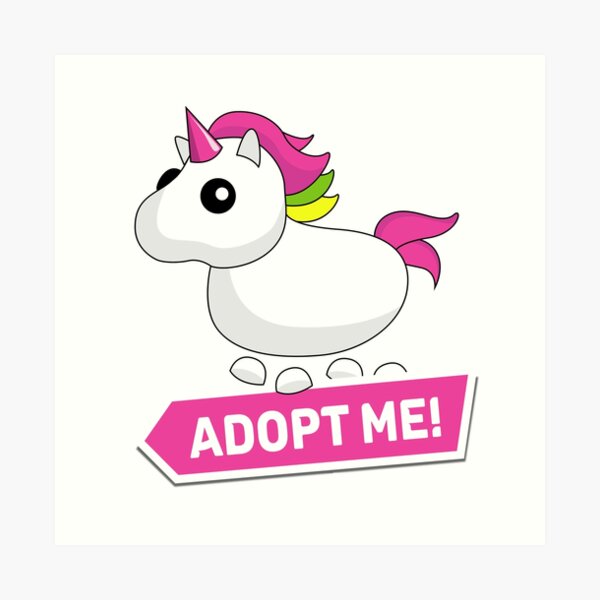 Adopt Me Pets Art Prints | Redbubble