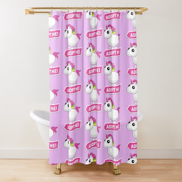Adopt Me Roblox Shower Curtains Redbubble