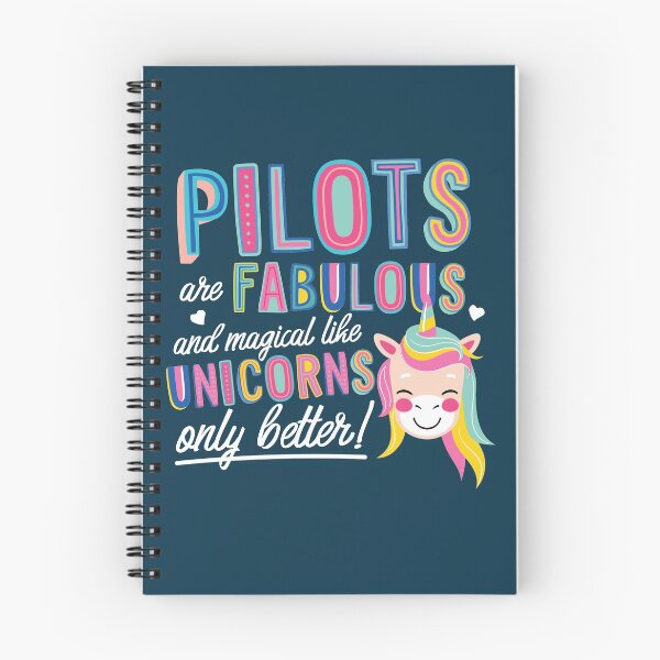 Item preview, Pilots are like Unicorns Gift Idea designed and sold by betternotes.