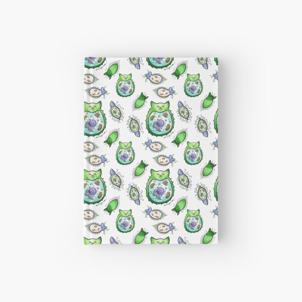 Single-Celled Microscopic Cats Hardcover Journal