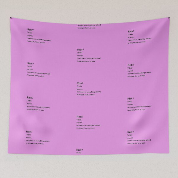 Item preview, Risk Definition  designed and sold by AppleCups.