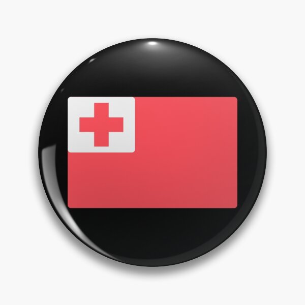 Item preview, TONGA MNIMALIST  FLAG MASK designed and sold by Just Simple And Awesome.