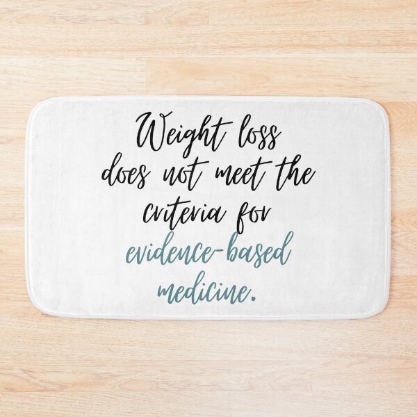 Item preview, Weight Loss Does NOT Meet the Criteria for Evidence-Based Medicine - scripty designed and sold by jshujules.