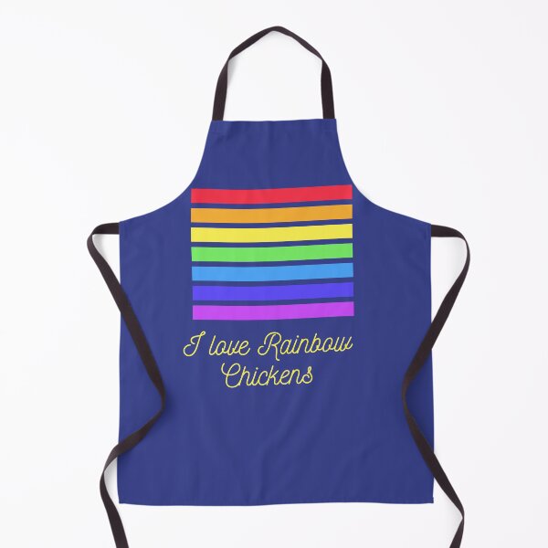 Item preview, I Love Rainbow Chickens! designed and sold by PAPAYAGO.