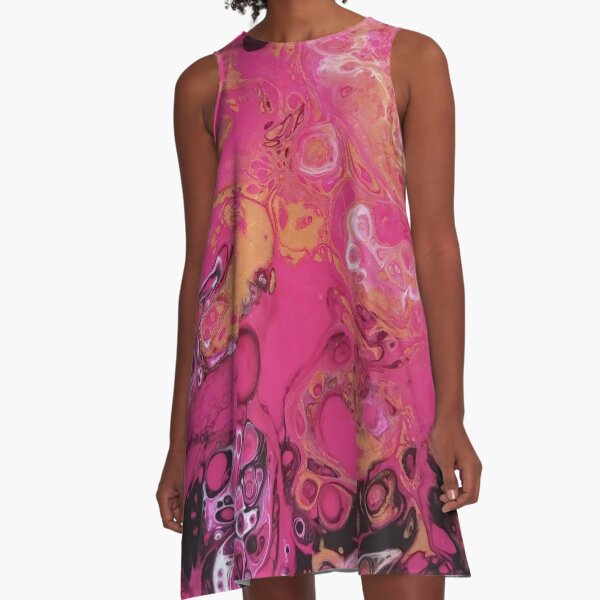 Item preview, Hot Pink and Gold Art designed and sold by Jennykies.