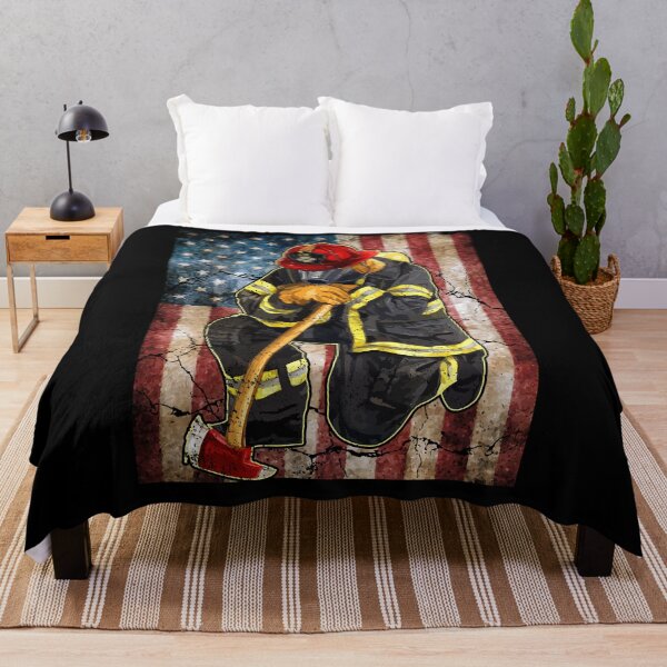 Item preview, Firefighter – American flag designed and sold by SergeantSwagger.