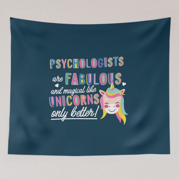 Item preview, Psychologists are like Unicorns Gift Idea designed and sold by betternotes.