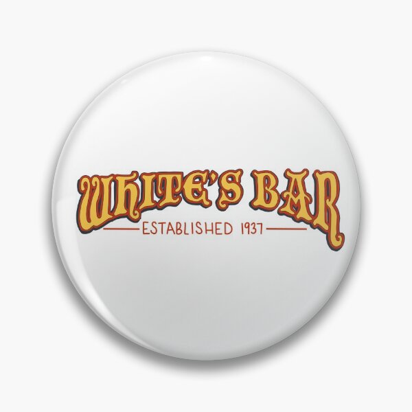 Item preview, White’s Bar Logo designed and sold by JustJaneArt.