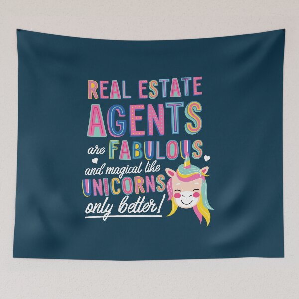 Item preview, Real Estate Agents are like Unicorns Gift Idea designed and sold by betternotes.