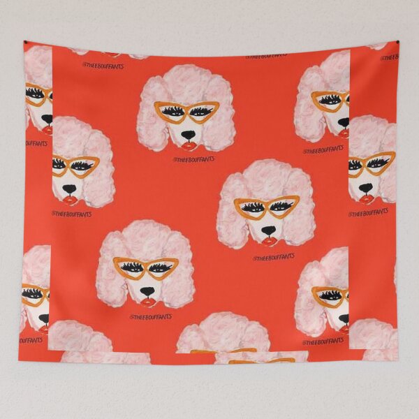 Item preview, Poodle cute pet dog dos pets puppy sweet in red glasses designed and sold by Coolstuff4you71.
