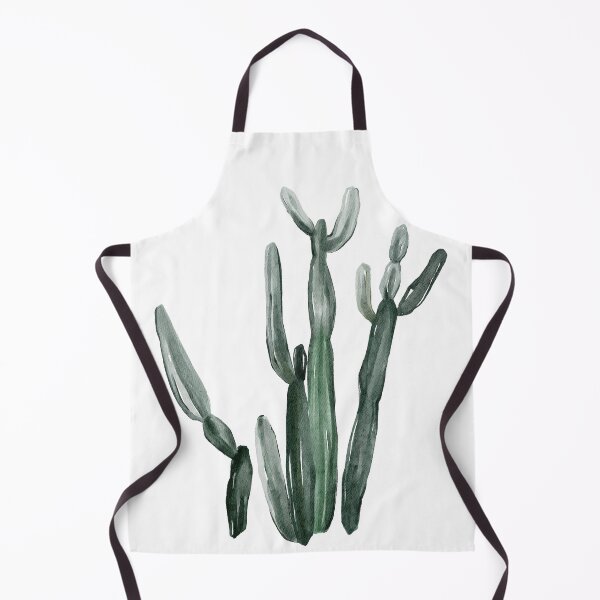 Item preview, Dark Green Cactus Watercolour designed and sold by Walk-It-Off.