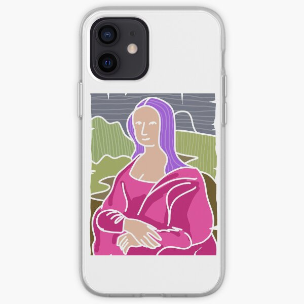 Fancy Mona Lisa iPhone Soft Case