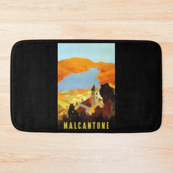 Item preview, retro classic Malcantone poster designed and sold by CorasPosters.