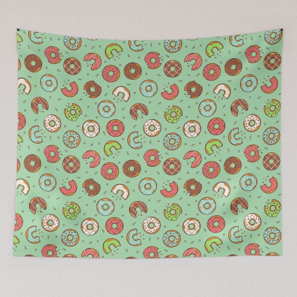 Item preview, donut pattern designed and sold by swagnstickers.