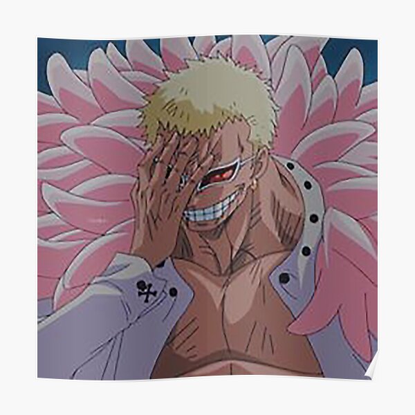 Posters Sur Le Theme Doflamingo Redbubble