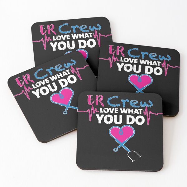 Item preview, ER Crew Love what I do - Emergency Response Team designed and sold by PupnkittyMania ⭐⭐⭐⭐⭐.