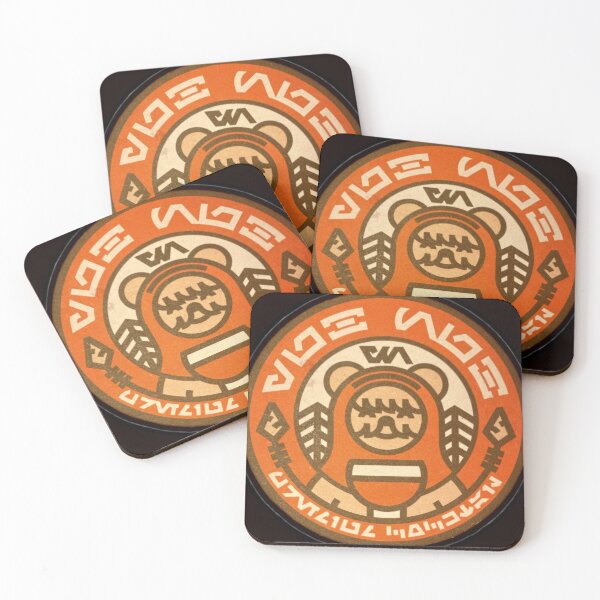 Item preview, Ewok cantina coaster designed and sold by Jaden Busnardo.