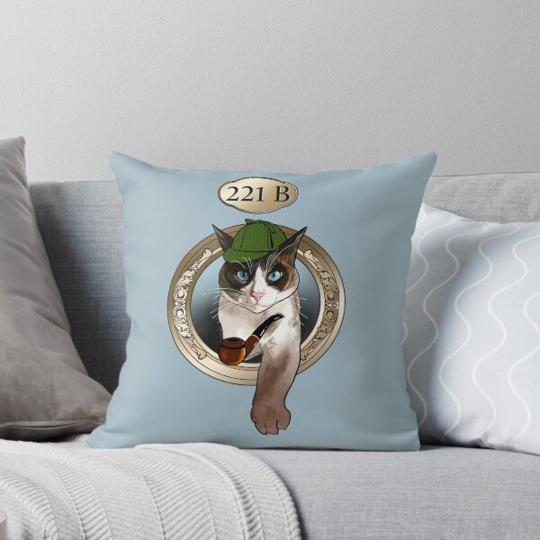 Item preview, Sherlock the cat designed and sold by Blacklinesw9.