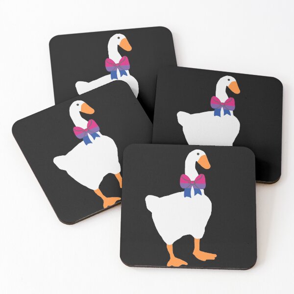Item preview, Horrible goose - Bisexual flag Ribbon designed and sold by Bethany Casey.