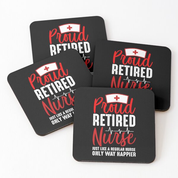 Item preview, Proud retired Nurse designed and sold by SergeantSwagger.