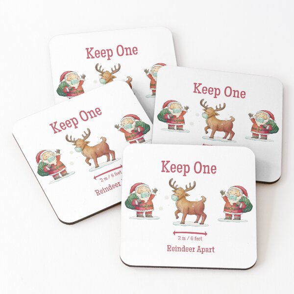 Item preview, Keep One Reindeer Apart designed and sold by chulitad.