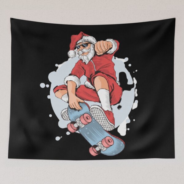 Item preview, Santa Be Skatin! designed and sold by Kadeda.