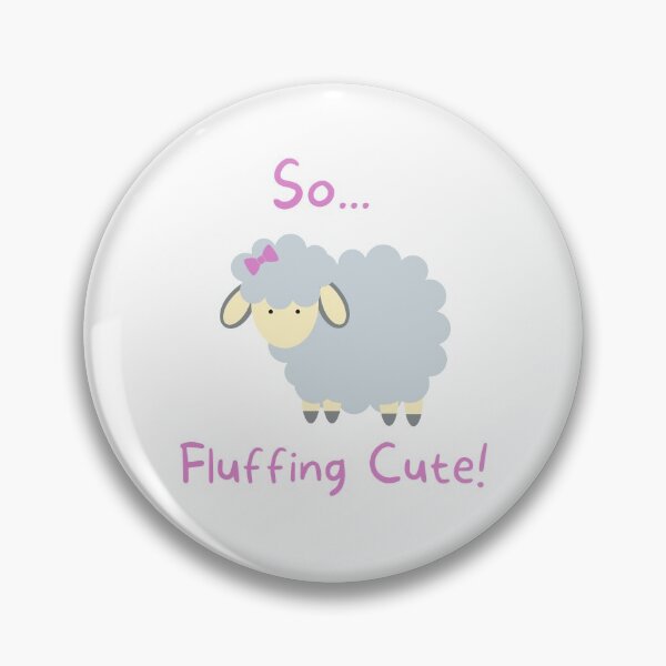Item preview, Copy of So... Fluffing Cute - Kids Pink Design designed and sold by CheckOutOz.