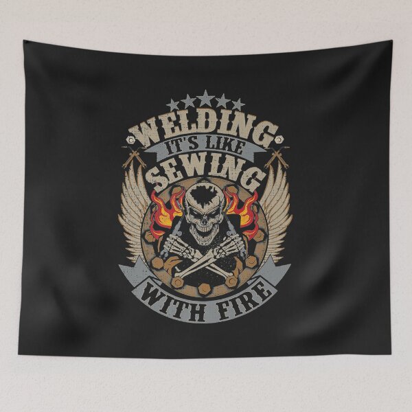 Item preview, Welding It's Like Sewing With Fire designed and sold by GeniusDesignArt.