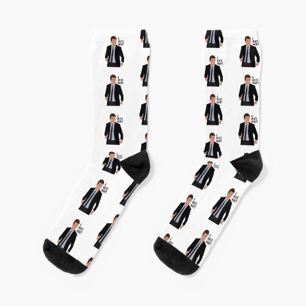 Schmidt//A White Man?! Socks