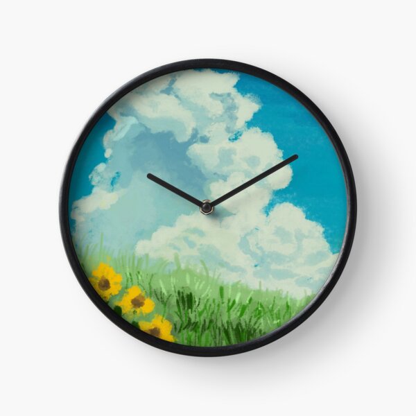 escena de girasol mi vecino totoro Reloj