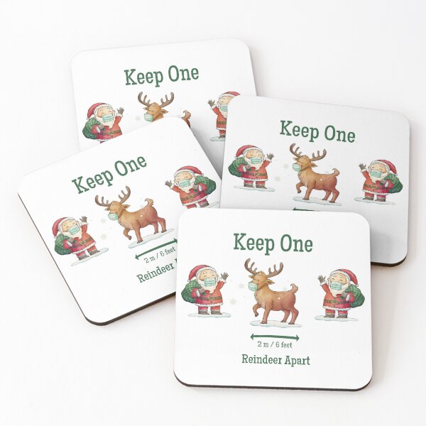 Item preview, Keep One Reindeer Apart designed and sold by chulitad.