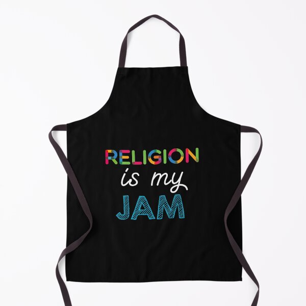 Item preview, Religion is my Jam. Funny Religion Design designed and sold by Custom365.