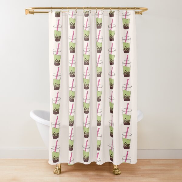 Item preview, Pink Matcha Boba Milk Tea Bubble Tea  designed and sold by greenteakitty.