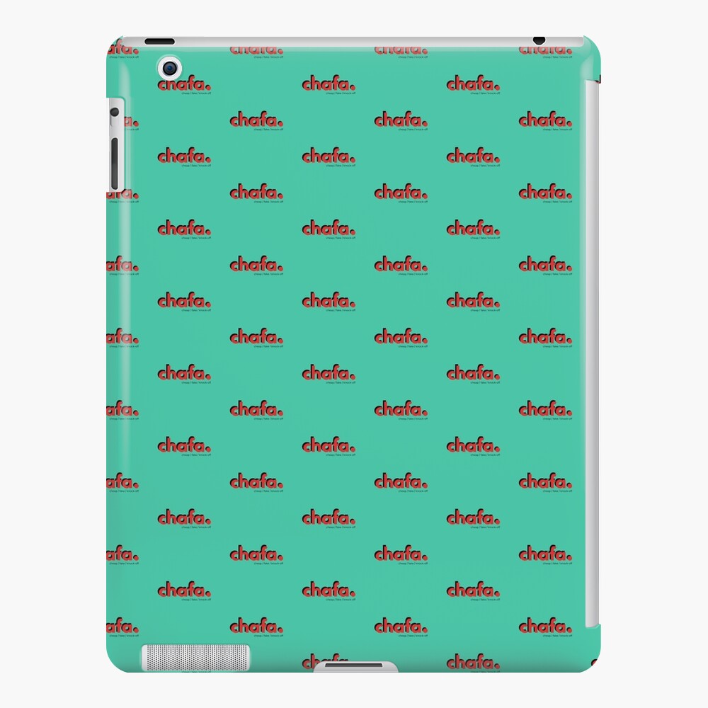  Copia De Chafa Mexican Word That Means Poor Quality IPad Case Skin 