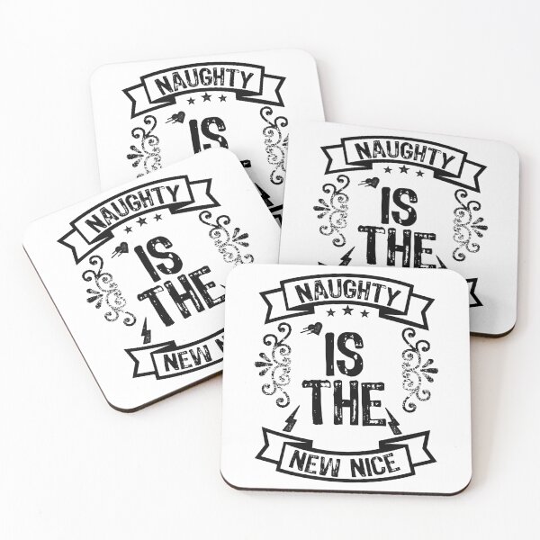 Item preview, Naughty Is The New Nice designed and sold by Thevulcano.