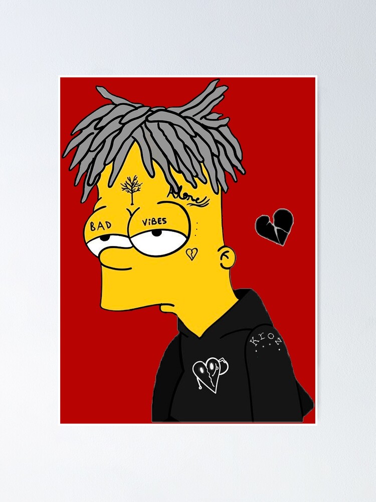 Sad Bart Poster for Sale by Kevin Trace Shop