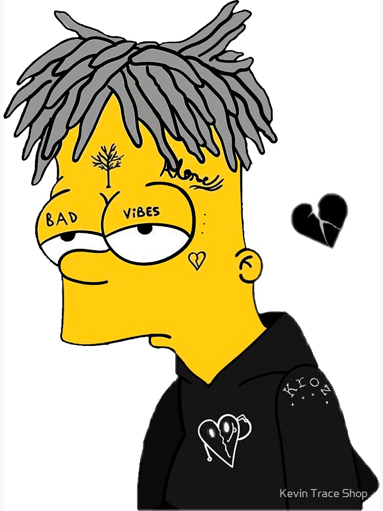 Bart Xxxtentacion Greeting Card for Sale by Kevin Trace Shop