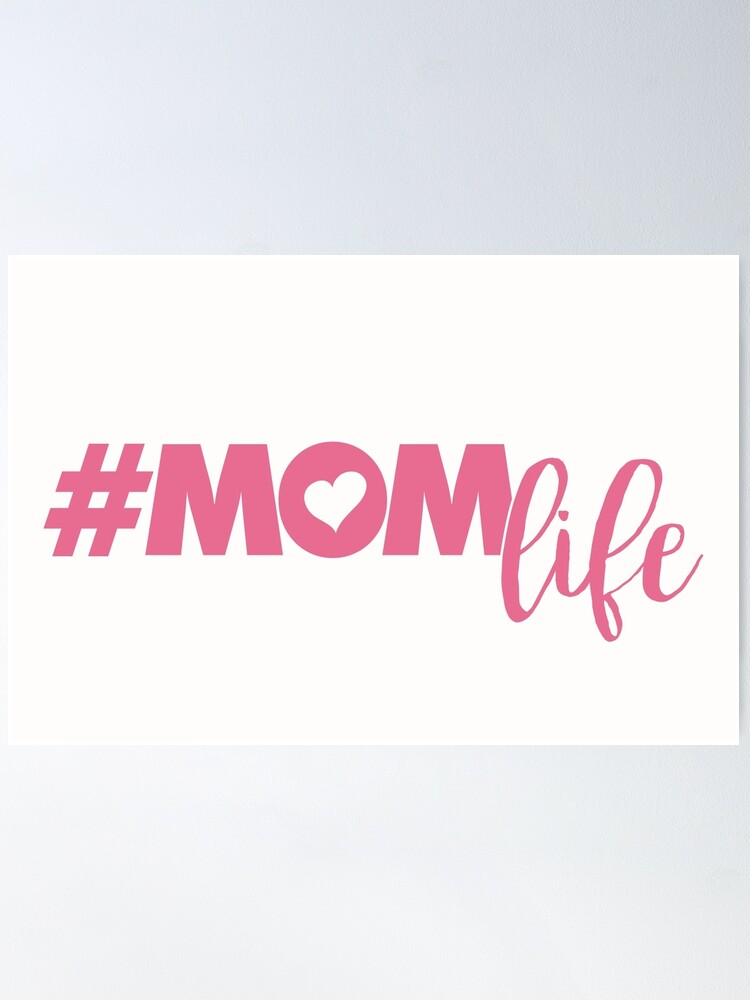 Hashtag Mom Life Tote Bag