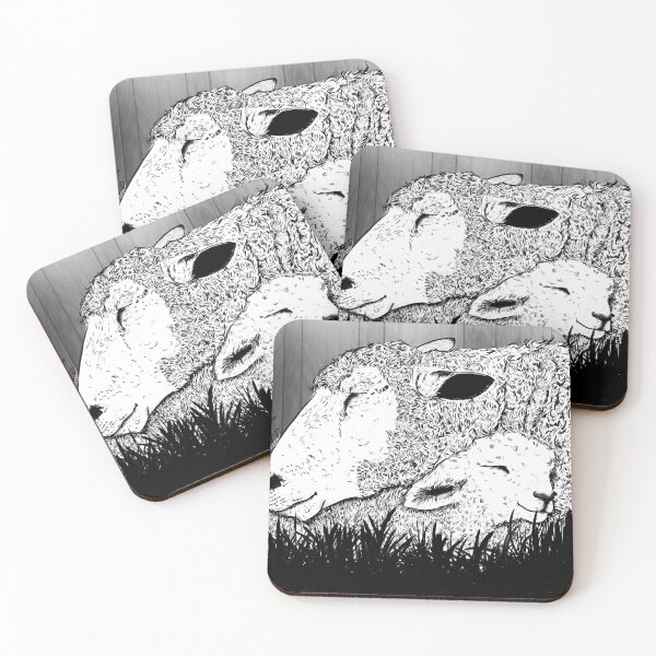 Item preview, Sleeping Sheep designed and sold by Artsy-Kat9697.