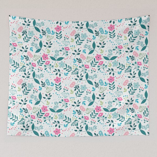 Item preview, simple floral pattern designed and sold by swagnstickers.