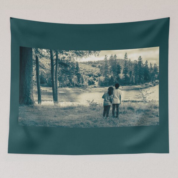 Item preview, Kids by the river designed and sold by StencilMyst ..