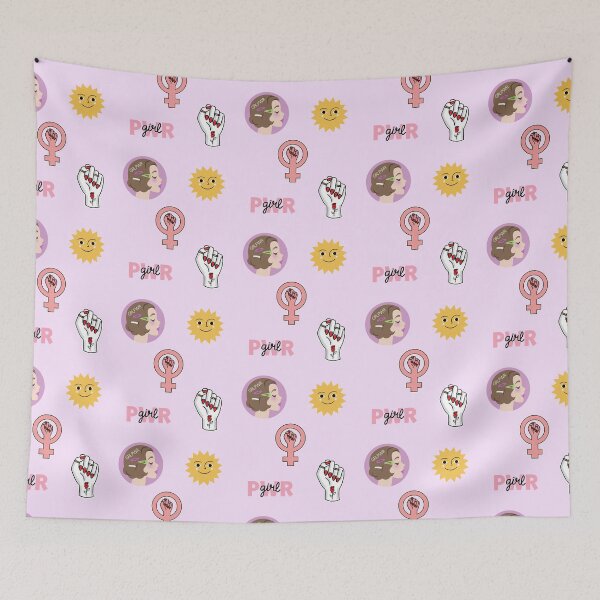 Item preview, girl power | cool girls | fun girls | sticker for girls | girls room  designed and sold by helkav.