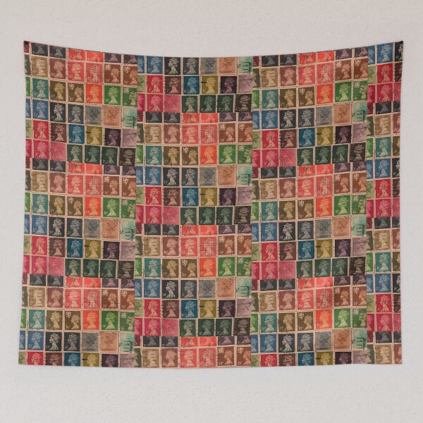 Item preview, Vintage stamp puzzle designed and sold by Calcifer Moon.