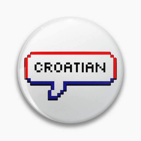 Item preview, Croatian Croatia Bubble  designed and sold by xesed.