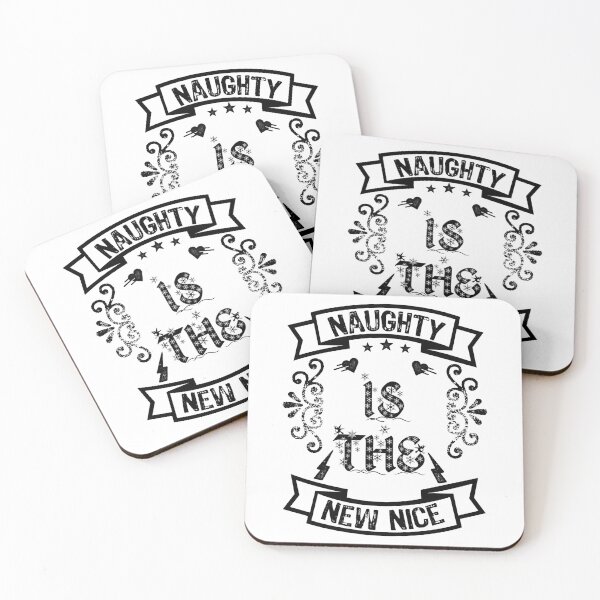 Item preview, Naughty Is The New Nice designed and sold by Thevulcano.