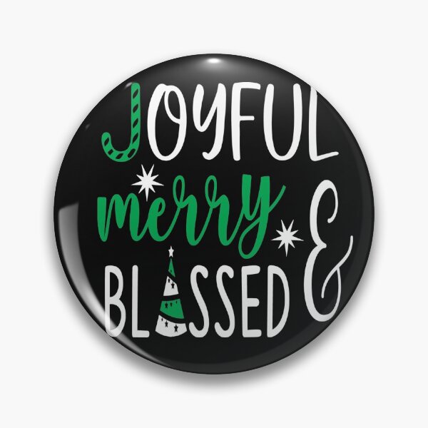 Item preview, Christmas Joyful, merry, and blessed shirt designed and sold by MichaelGrace.
